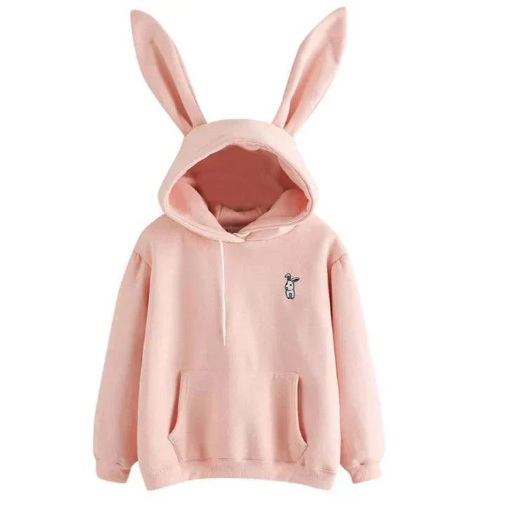 Mira | Damen Sweatshirt mit Kapuze und charmanten Ohren