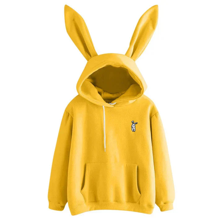 Mira | Damen Sweatshirt mit Kapuze und charmanten Ohren