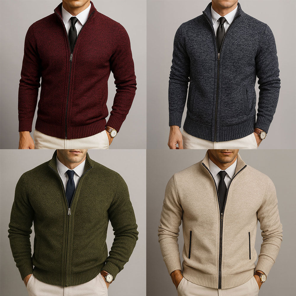 Niklas | Strickcardigan im modernen Herrendesign
