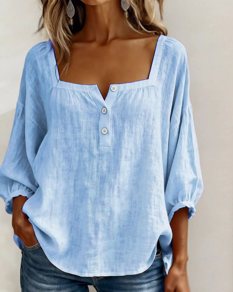 Karla | Stilvolle Damenbluse im Casual Look