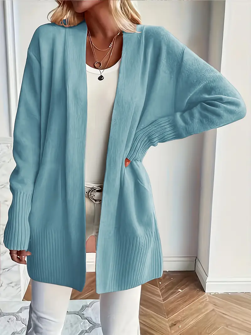 Leonie | Kuscheliger Cardigan Offener Schnitt