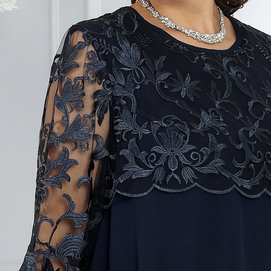 Paula | Lässiges Damen Midikleid elegant