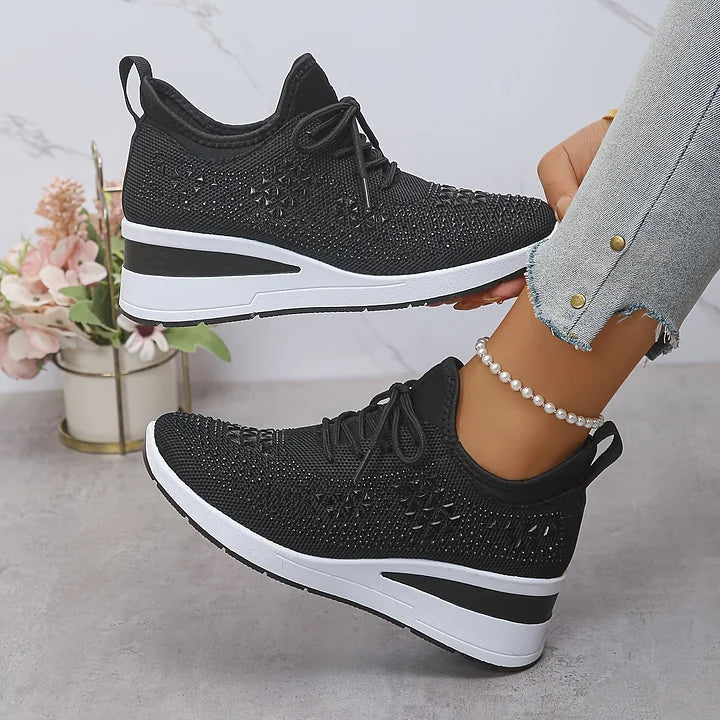 Sophie | Damen-Sneaker funkelnd & stylisch modern
