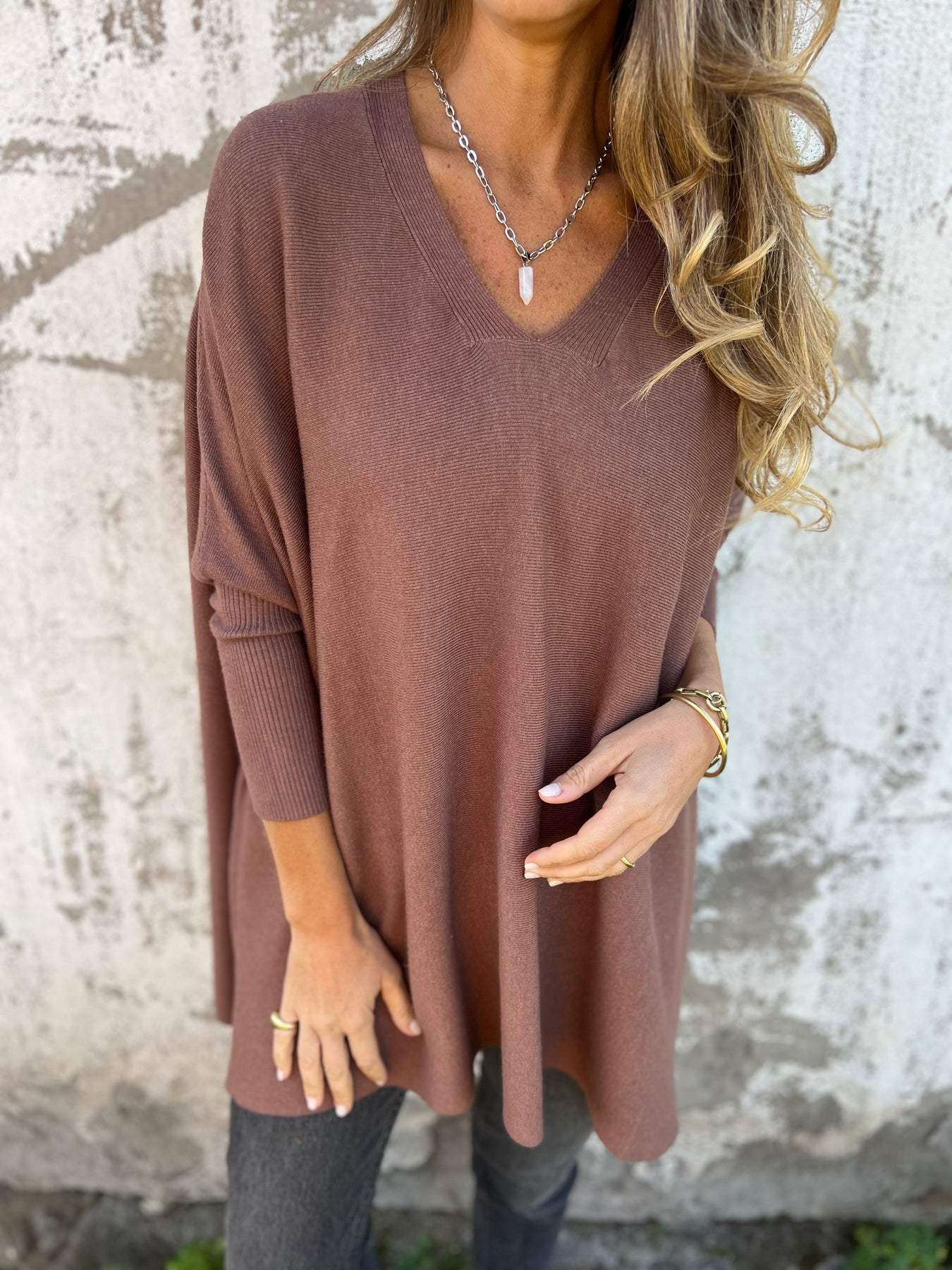 Greta | Zeitloser Strickpullover aus reinem Cashmere