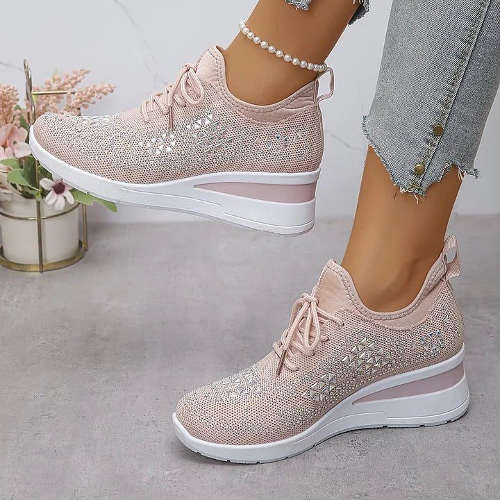 Sophie | Damen-Sneaker funkelnd & stylisch modern