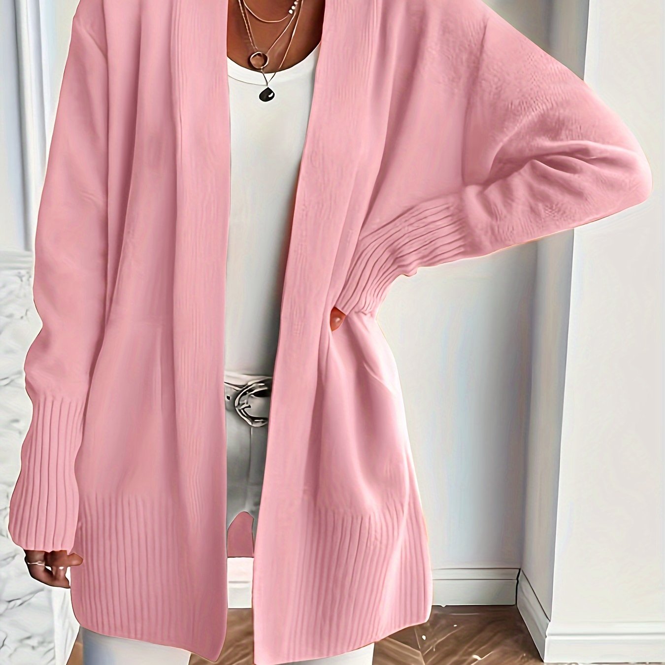 Leonie | Kuscheliger Cardigan Offener Schnitt