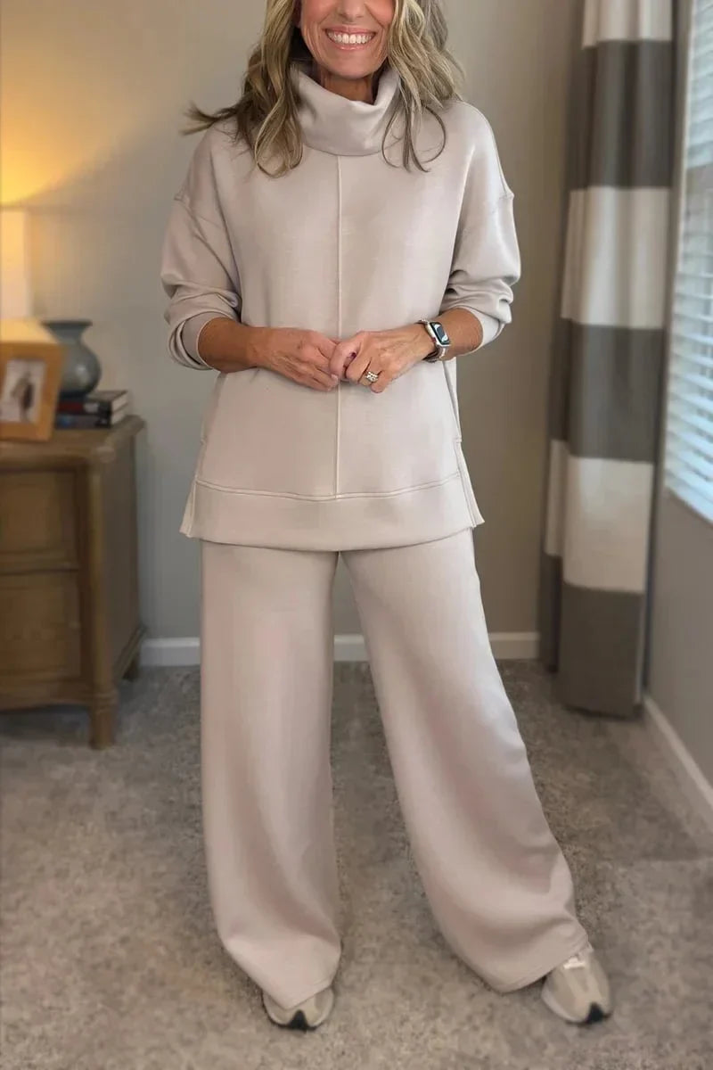 Laura | Damen Lounge-Set klassisch elegant zweiteilig