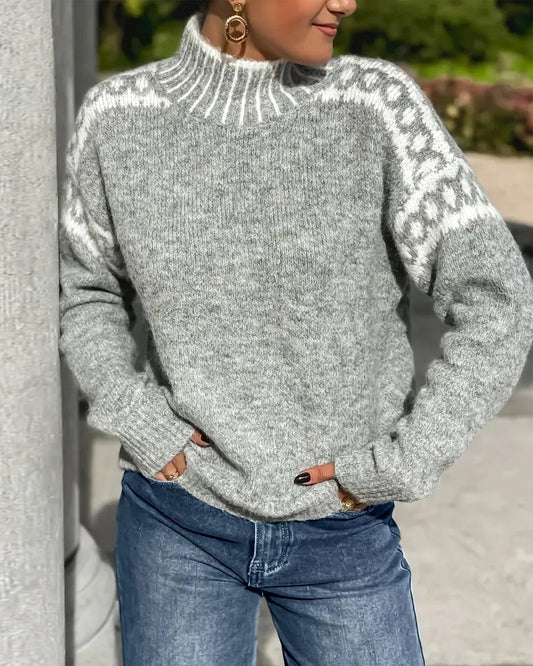 Clara | Modischer Strickpullover für kühle Tage