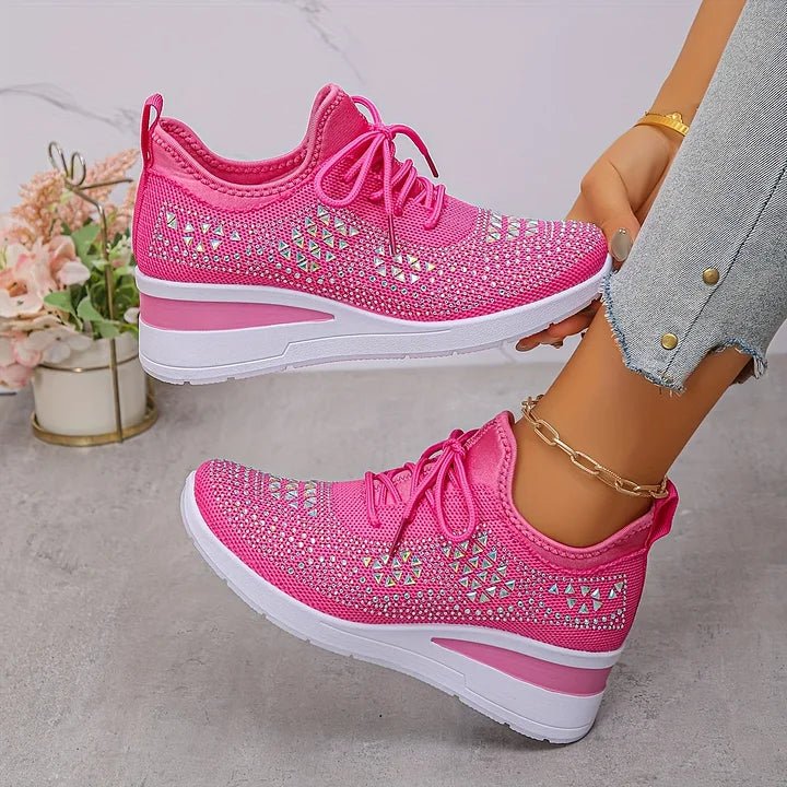 Sophie | Damen-Sneaker funkelnd & stylisch modern