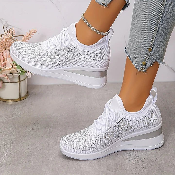 Sophie | Damen-Sneaker funkelnd & stylisch modern