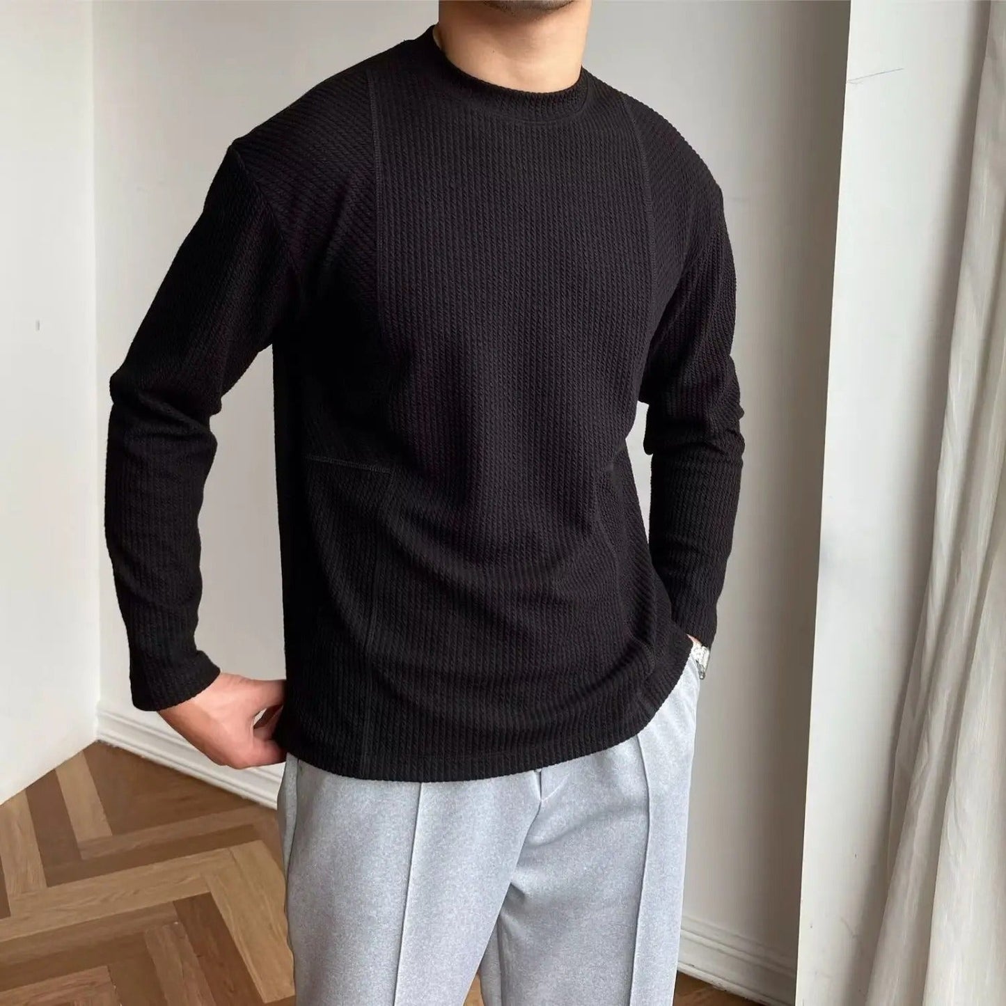 Mila | Bellmont Klassisches Langarmshirt Herren