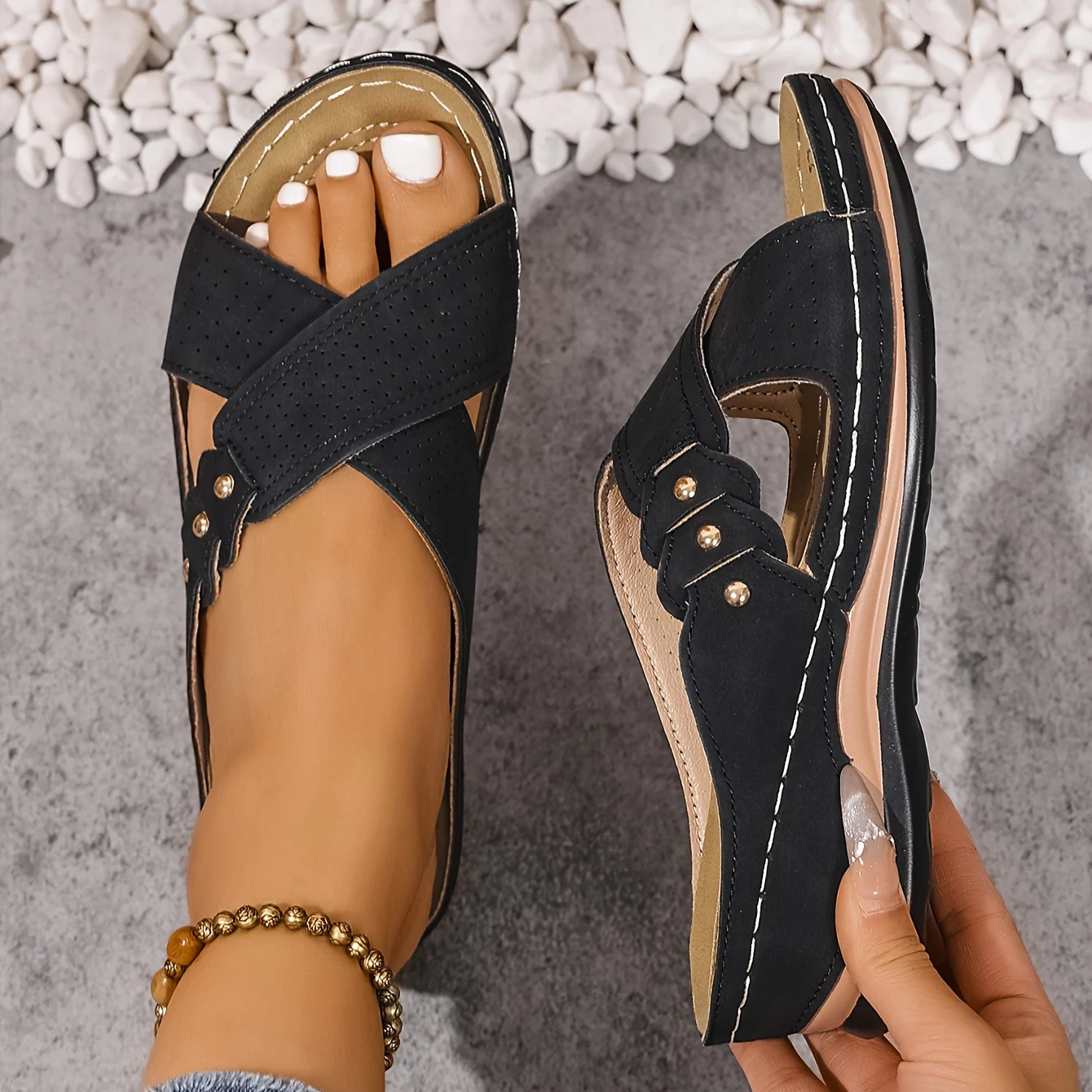 Emma | Stilvolle Sandalen Damen Chic Look