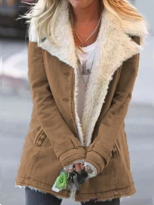 Eva | Casual Damenmantel bequem und modern geschnitten