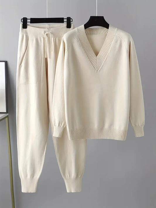 Juliette | Stylisches Set mit Langarm-Oberteil