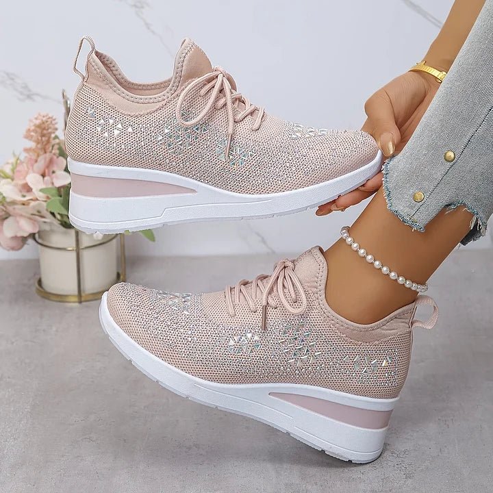 Sophie | Damen-Sneaker funkelnd & stylisch modern
