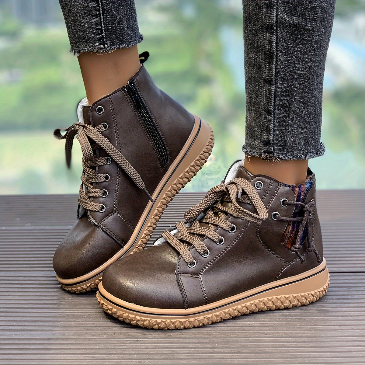 Ella | Stilvolle Leder Boots Damen Trend