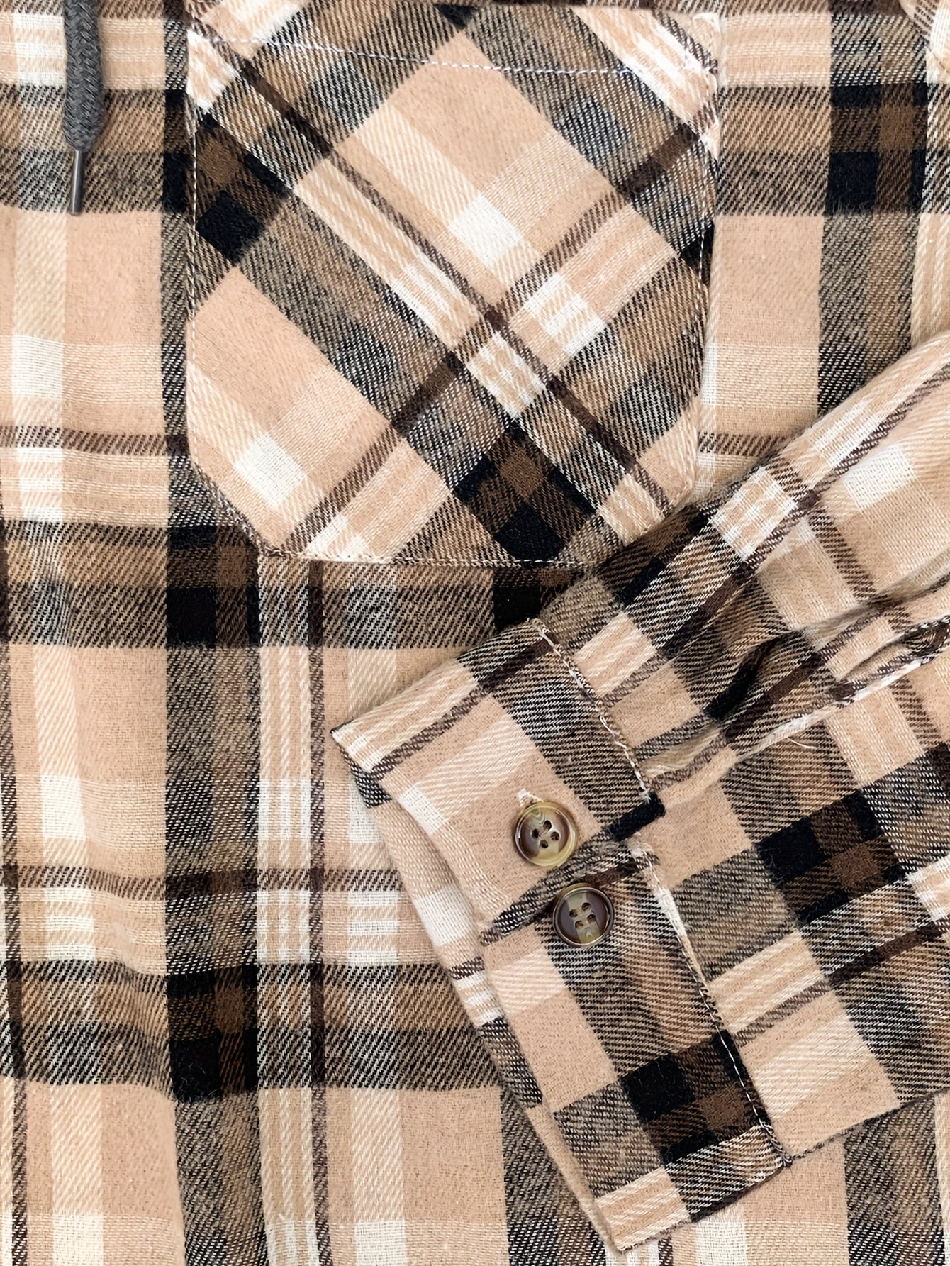 Lukas | Timberland Flanellhemd Mit Angesetztem Hoodie