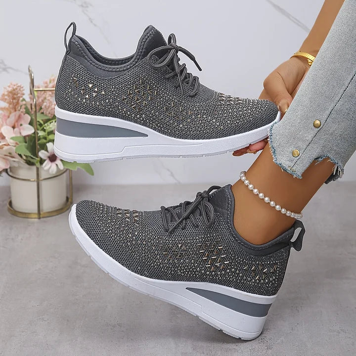 Sophie | Damen-Sneaker funkelnd & stylisch modern