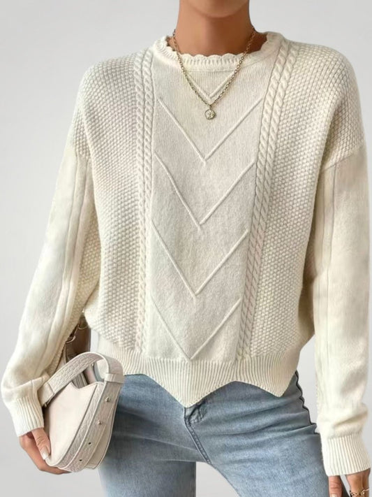 Nina | This Damenpullover elegant und wintertauglich