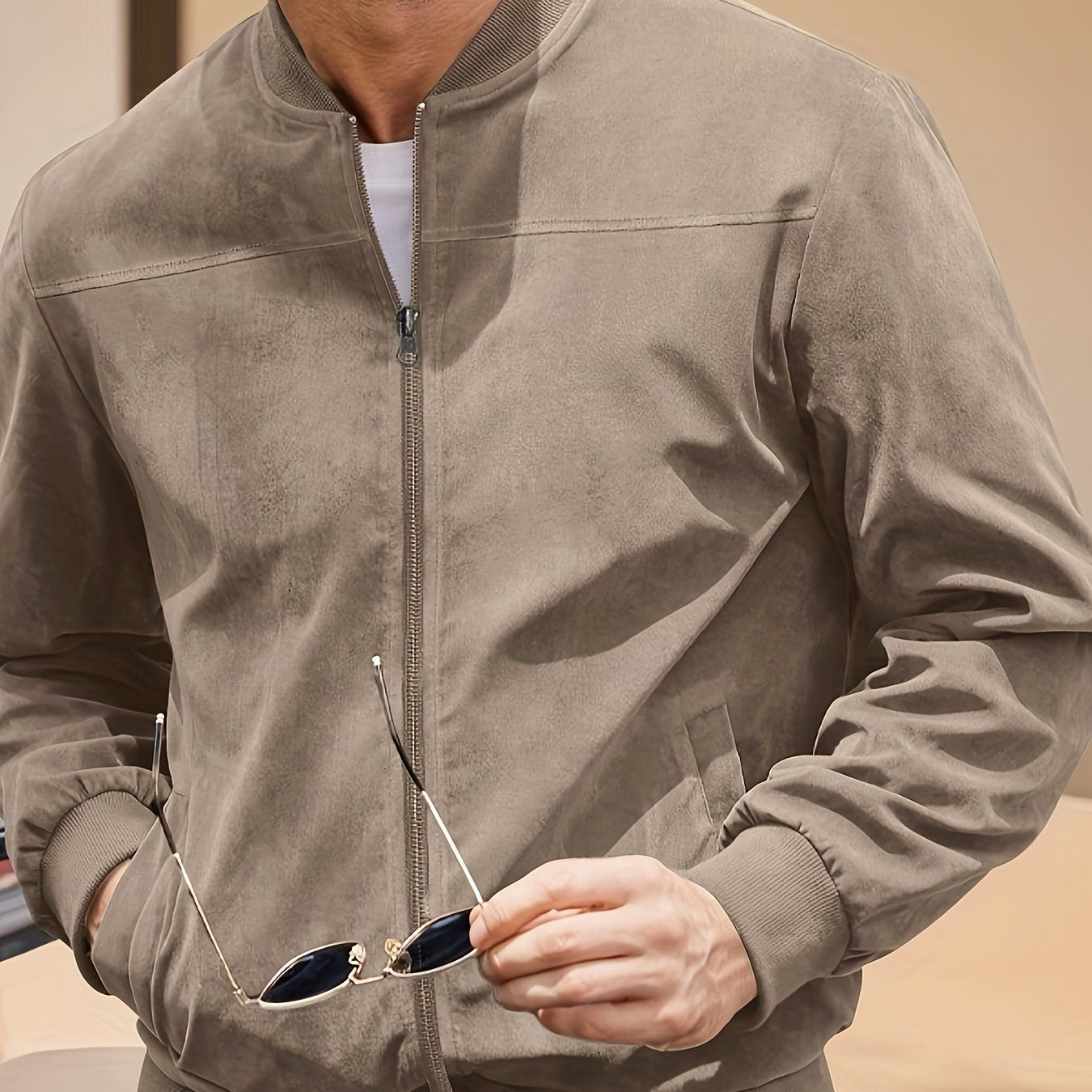 Leon | Vintage Herrenjacke aus hochwertigem Wildleder