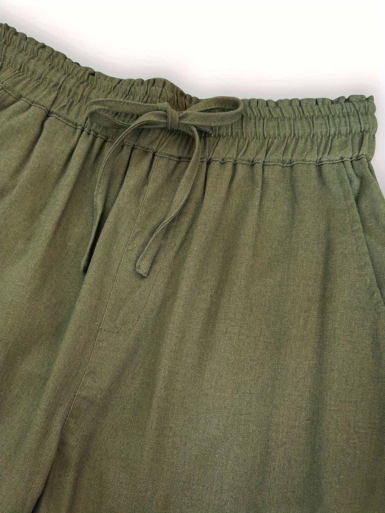 Lea | Leinenhose Hoher Bund Leichte Qualität