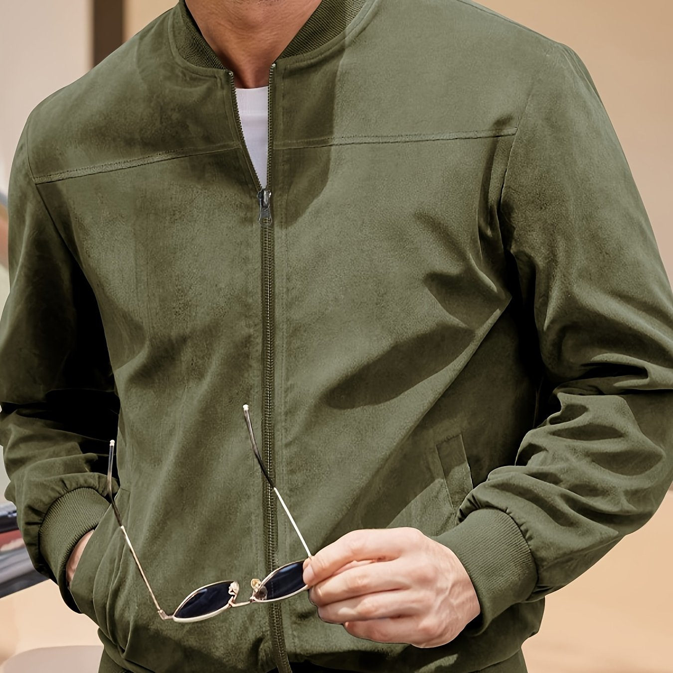 Leon | Vintage Herrenjacke aus hochwertigem Wildleder