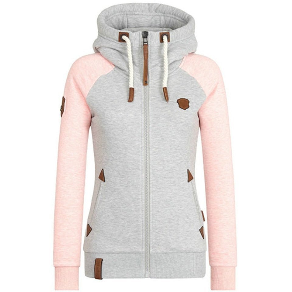 Lena | Damen Hoodie Jacke – stylisch & bequem geschnitten