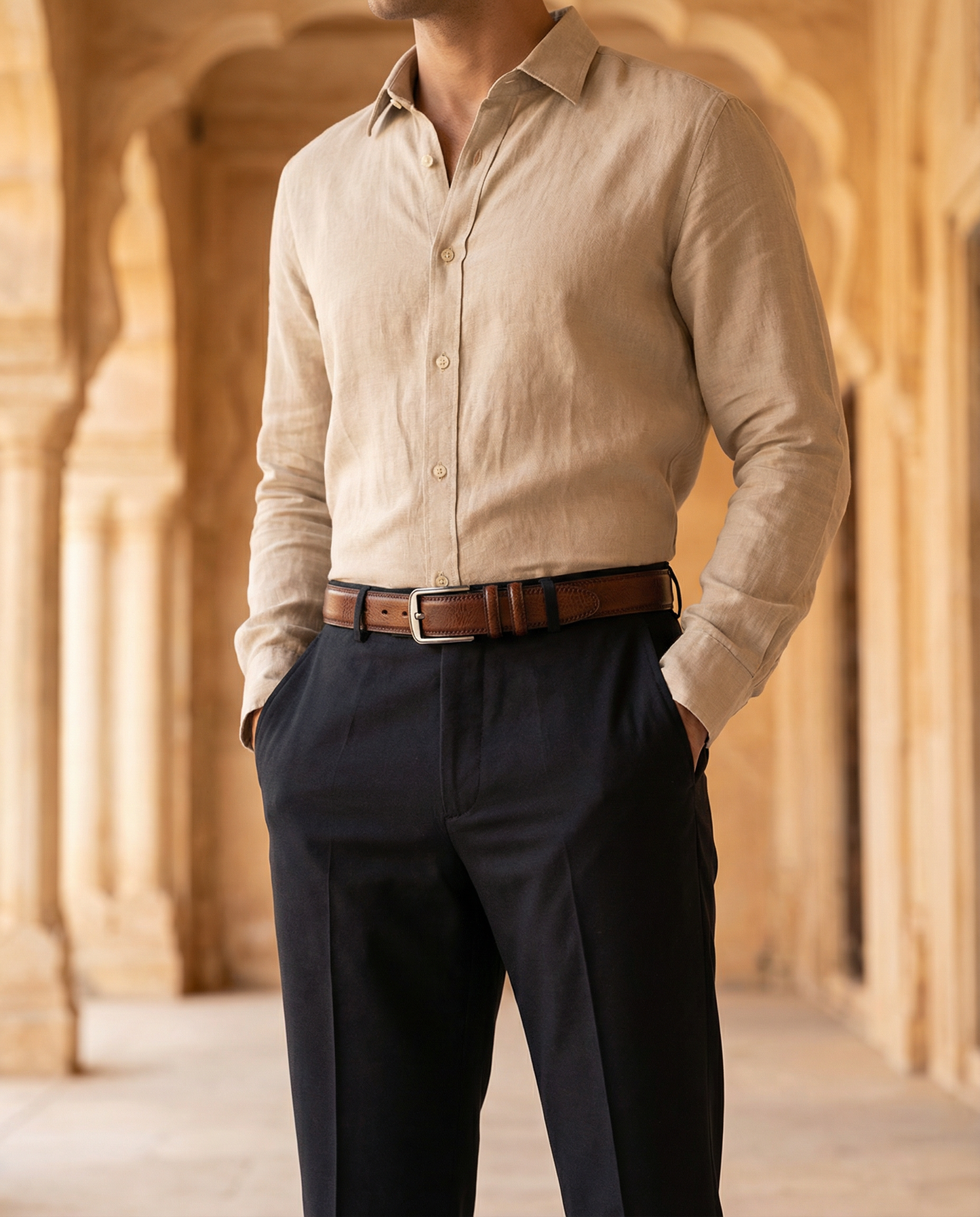 Bruno | Stilvoller Rindsleder Gürtel modern