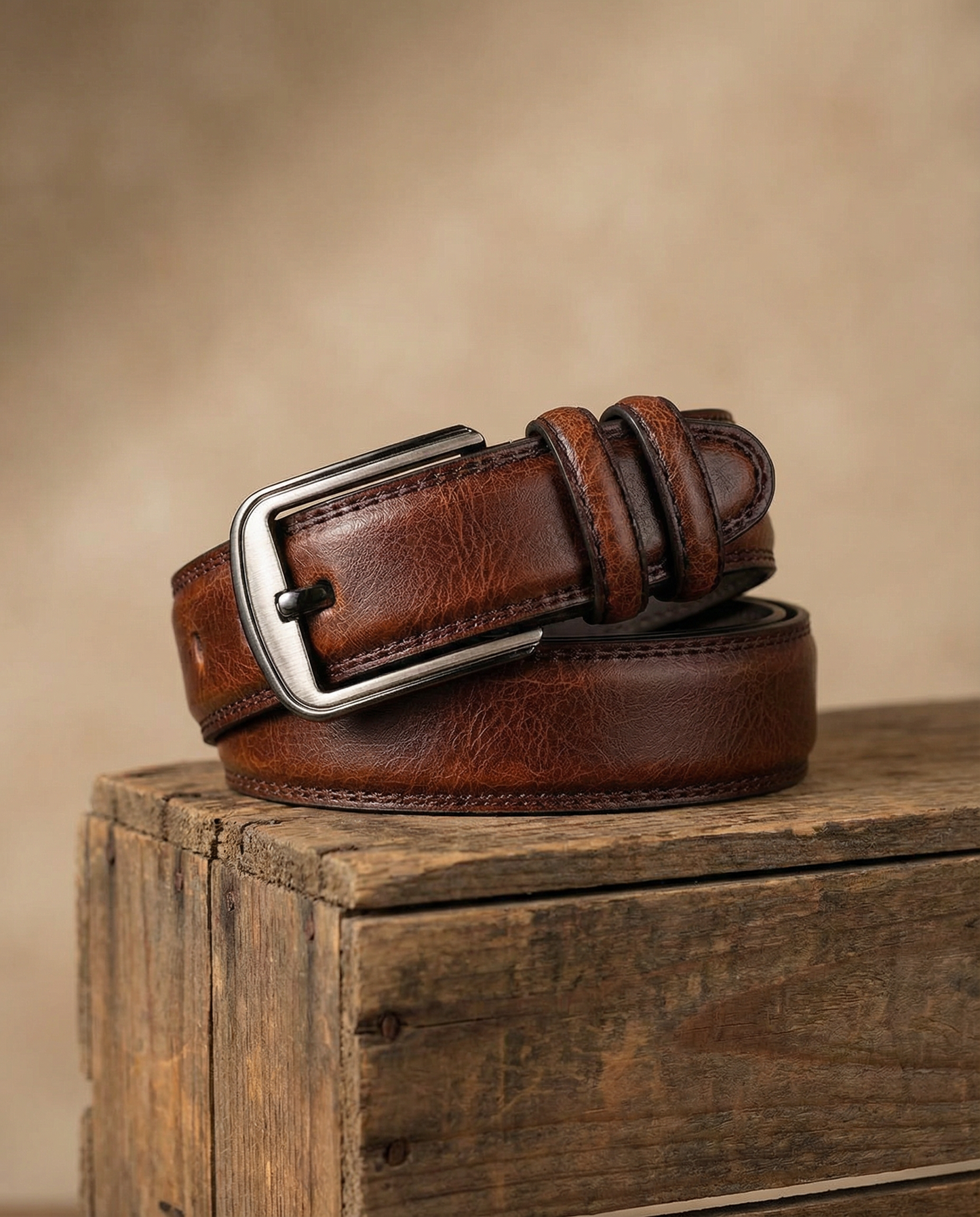 Bruno | Stilvoller Rindsleder Gürtel modern