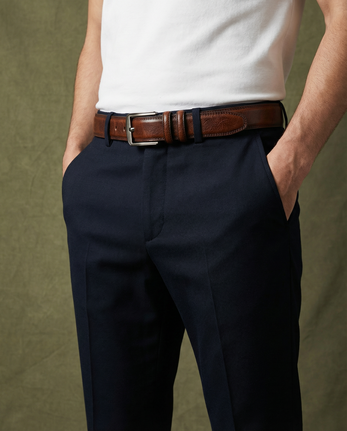 Bruno | Stilvoller Rindsleder Gürtel modern