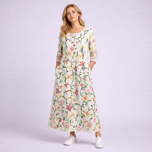 Daniela | Feminines Maxikleid für Damen