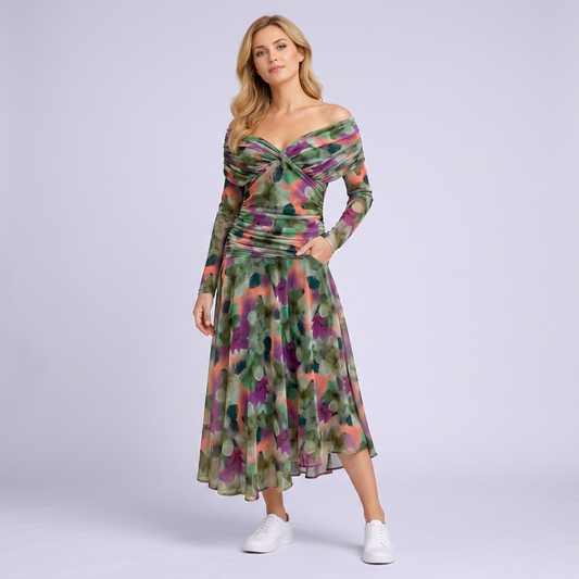 Isabella | Modisches Blumenkleid für Damen