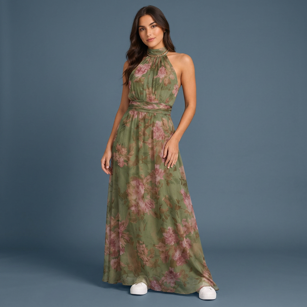 Bianca | Stilvolles Maxikleid im Sommerlook