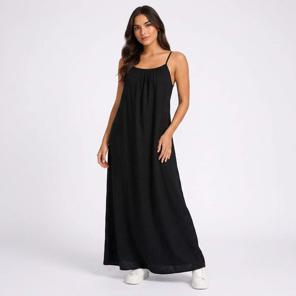 Greta | Lässiges Kleid mit feinen Trägern