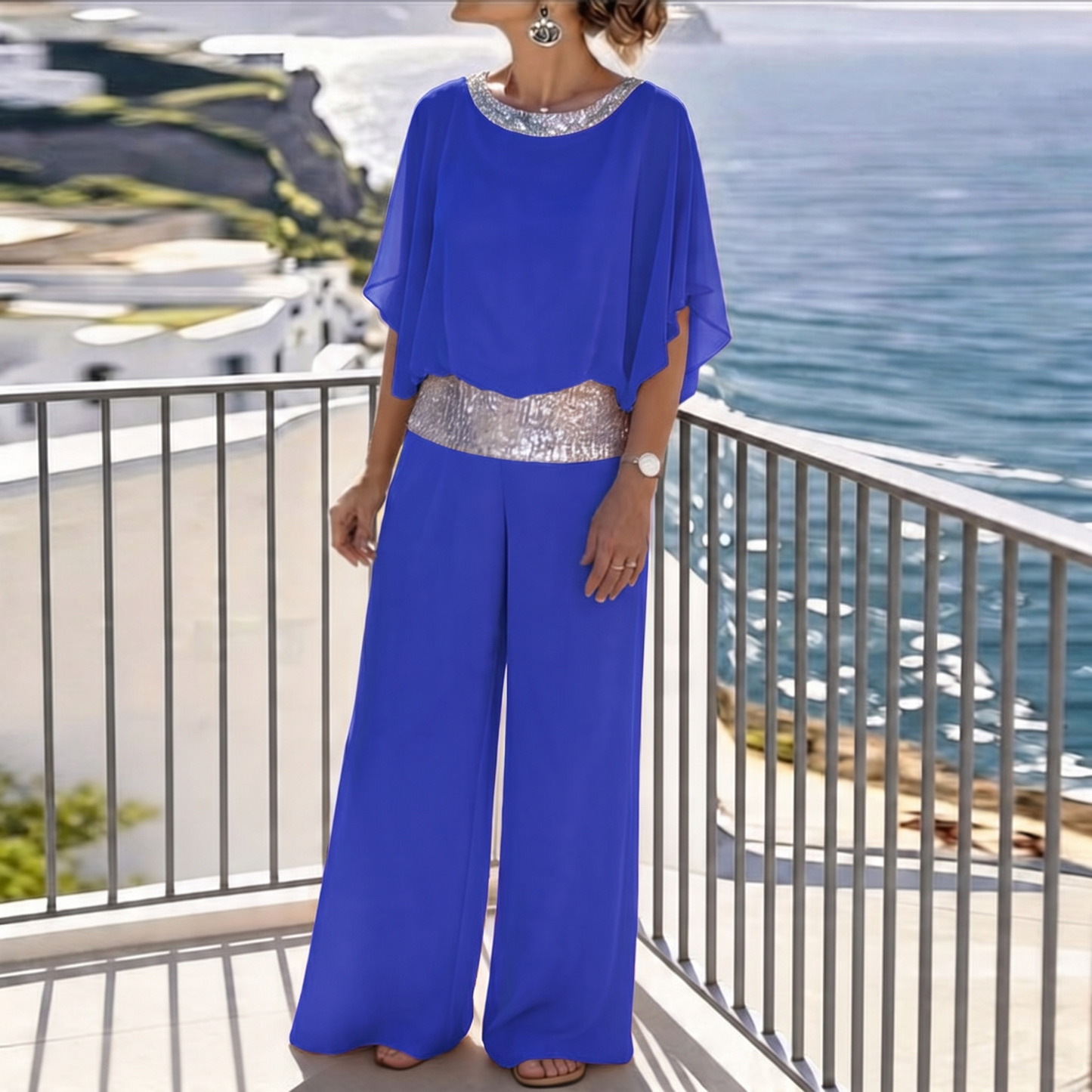 Emma | Schickes Shirt und Hosen Set Damen