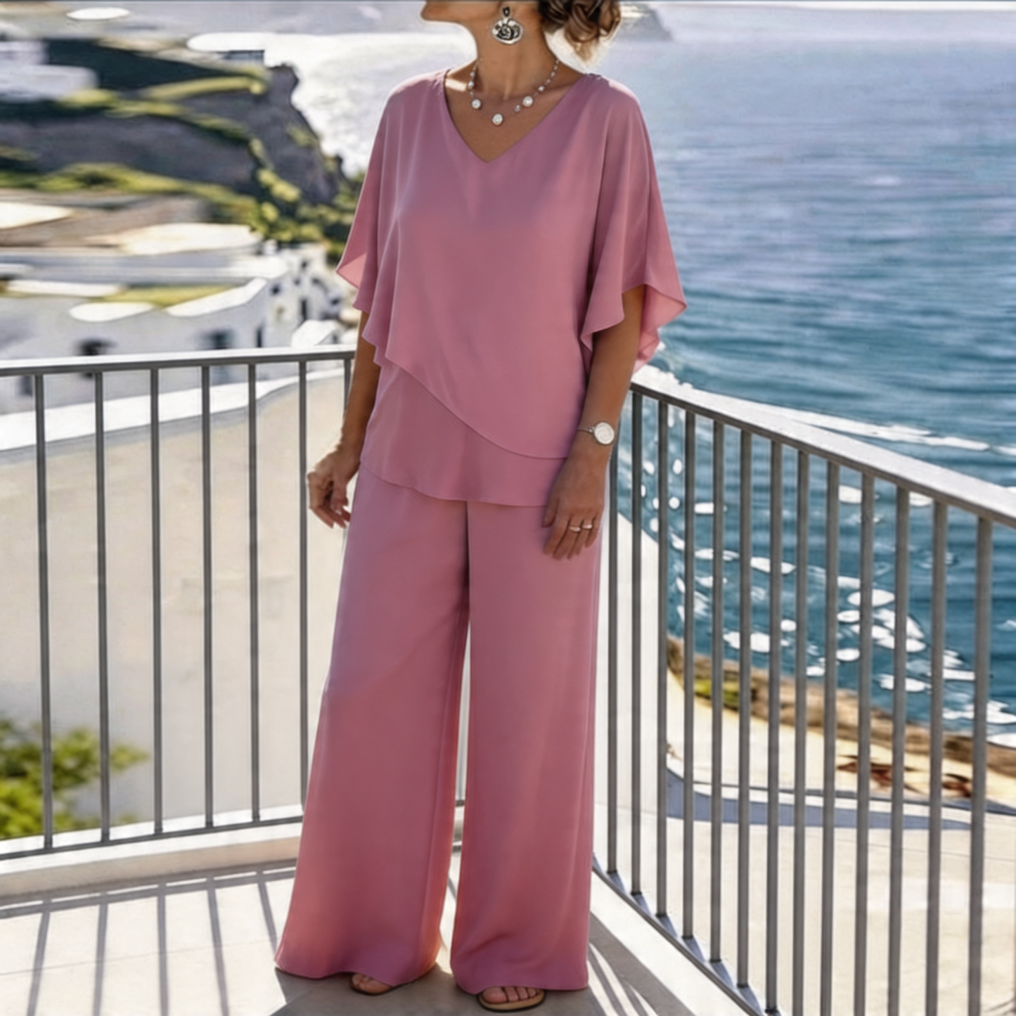Lina | Stilvolles Set Damen Klassisch Chic