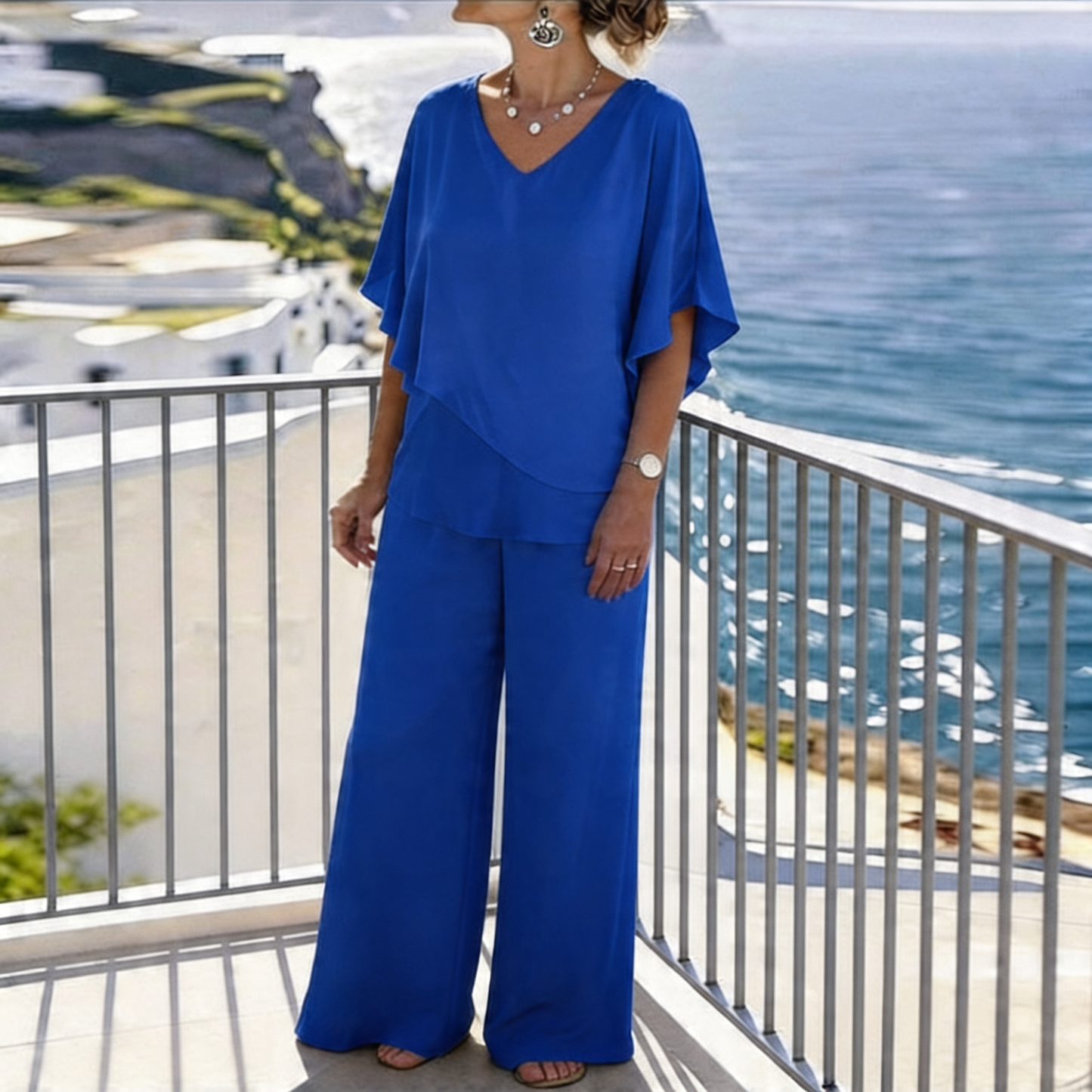 Lina | Stilvolles Set Damen Klassisch Chic