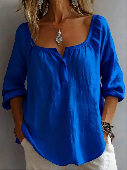 Karla | Stilvolle Damenbluse im Casual Look