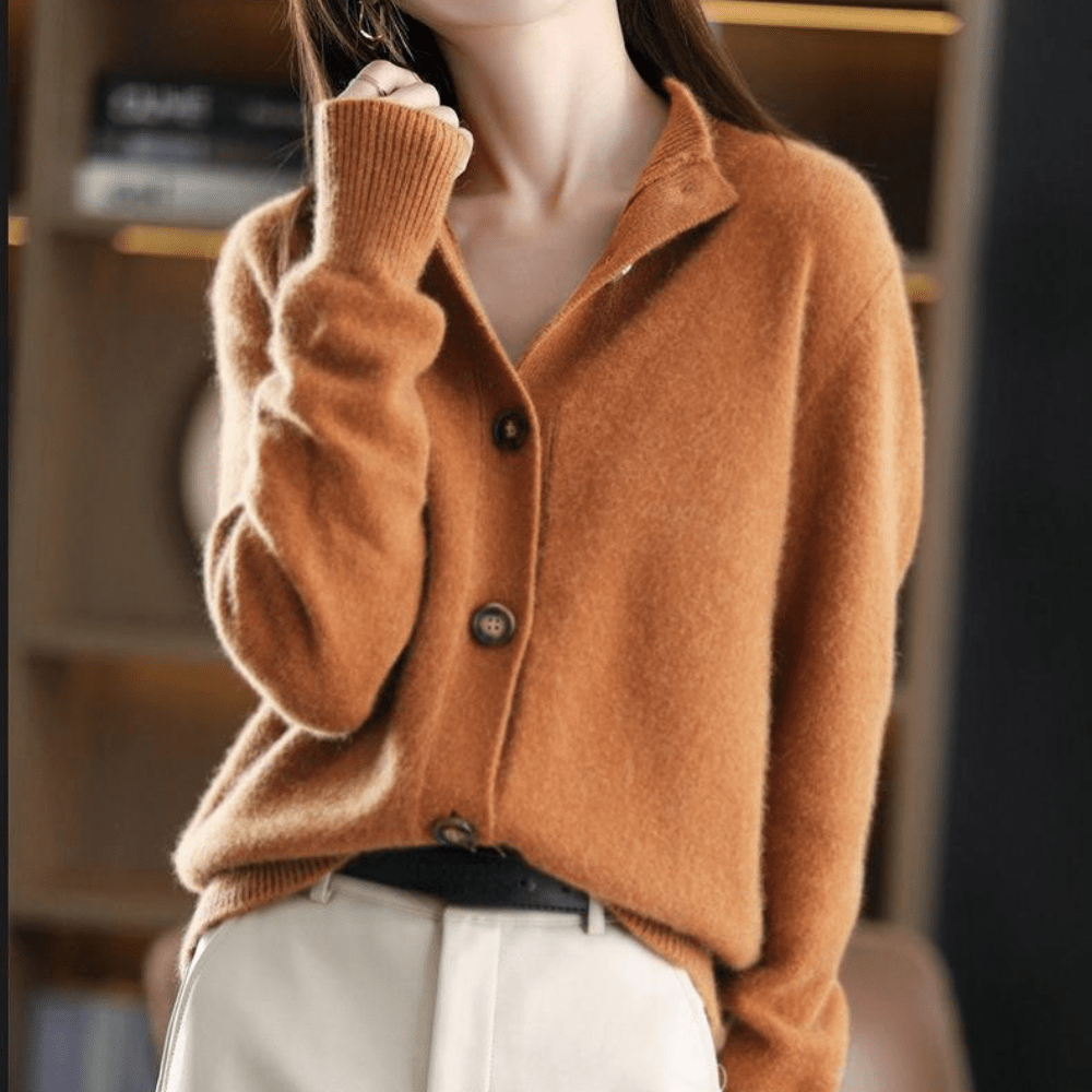 Marie | Damen Strick-Gilet modisch & modern
