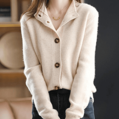 Marie | Damen Strick-Gilet modisch & modern