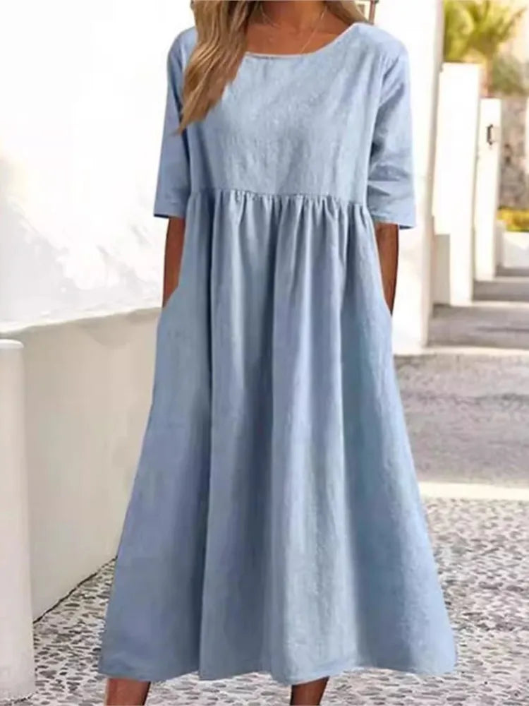 Elina | Lässiges Freizeitkleid für bequeme Momente