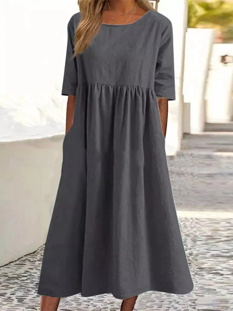 Elina | Lässiges Freizeitkleid für bequeme Momente