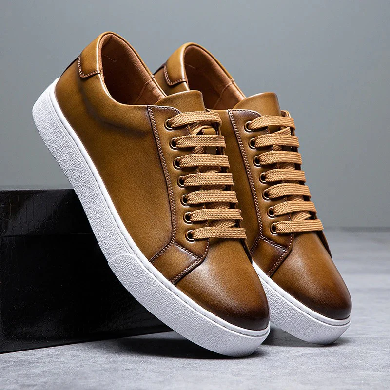Felix | Stilvolle Herren Leder Sneakers Design