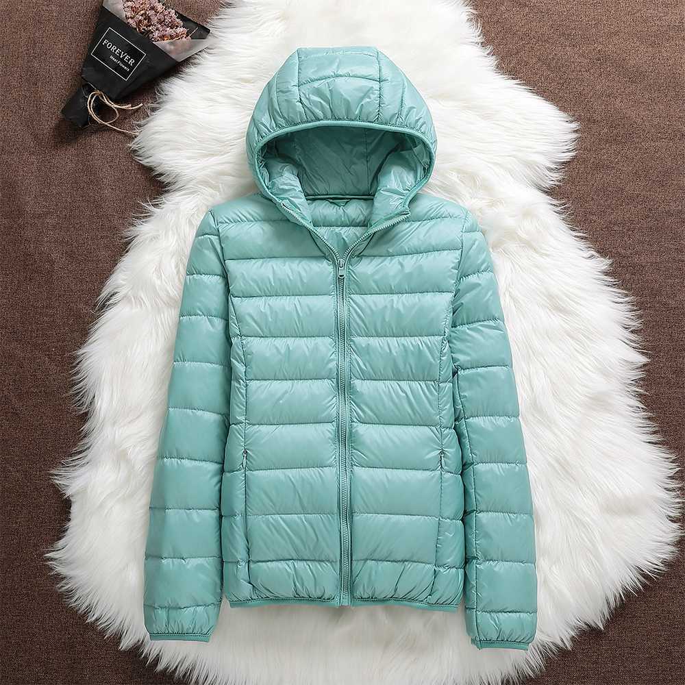 Niklas | Moderne Steppjacke mit weißen Entenfedern