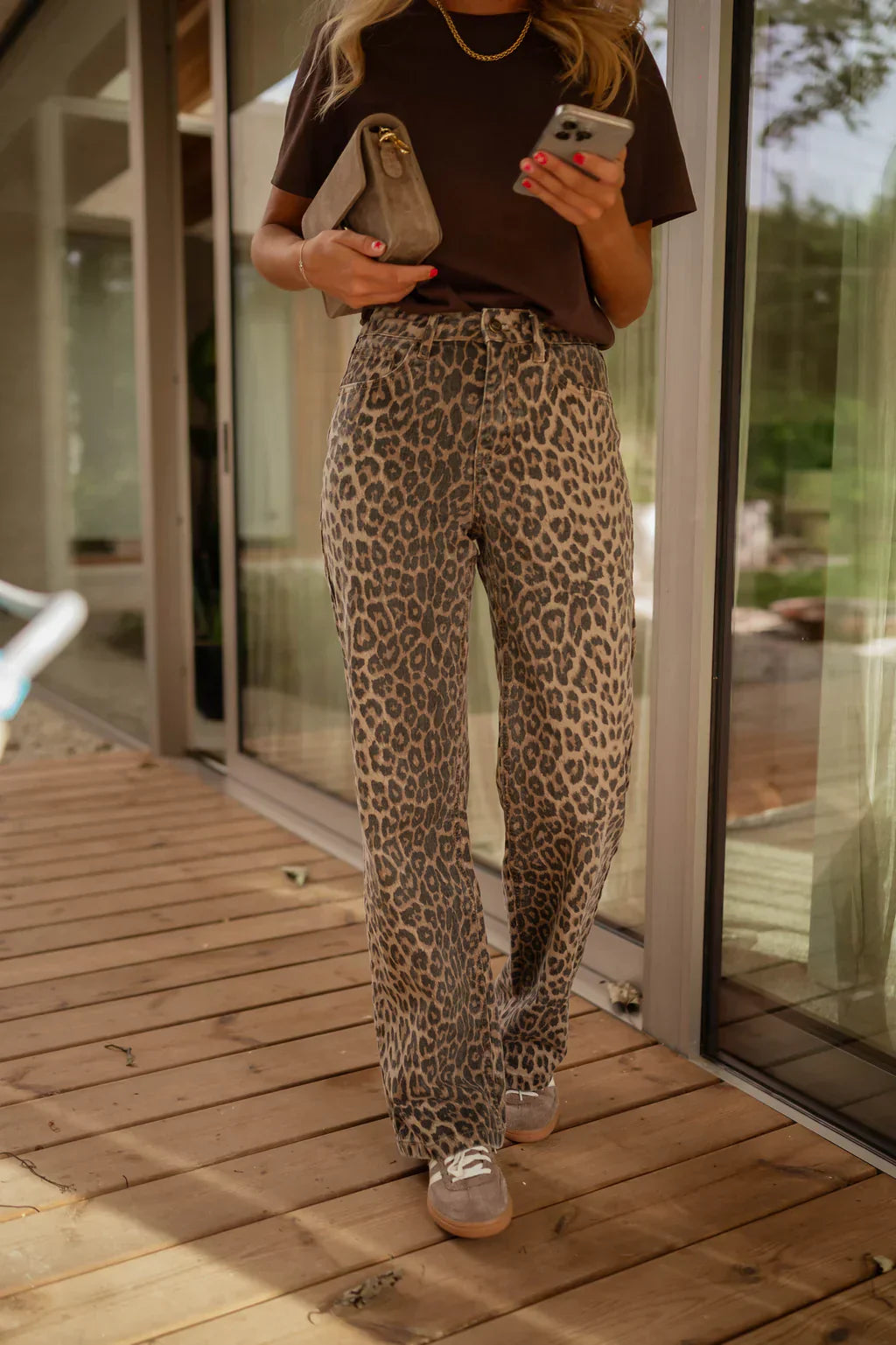 Laura | Schlaghosen Damen modern mit hoher Taille und Komfort