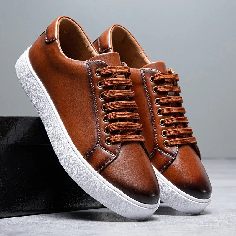 Felix | Stilvolle Herren Leder Sneakers Design