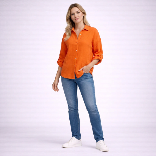 Tabea | Elegante Damenbluse mit sanftem Fall
