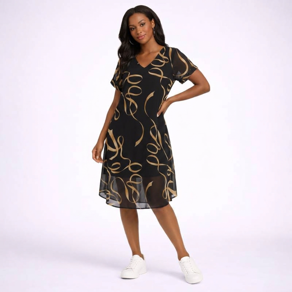 Emma | Elegantes Kleid Sommer Chic Mode