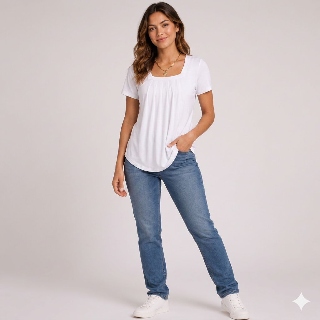Mila | Stilvolle Bluse Damen Look