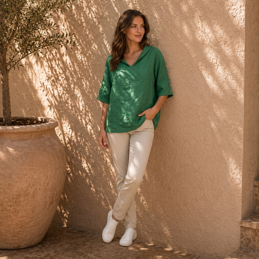 Greta | Elegante Bluse Damen Casual Chic